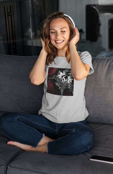 Bluzka damska z naszywką Metallica 