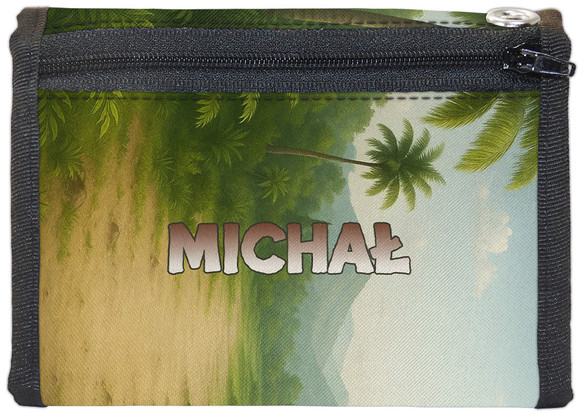 Portfel Dinozaury Brachiozaur z imieniem dziecka