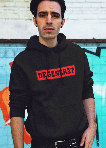 Bluza z naszywką DEGENERAT