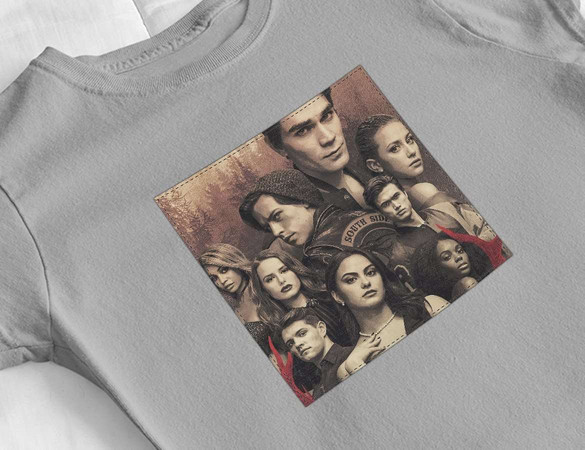 Bluzka damska z naszywką Riverdale squad