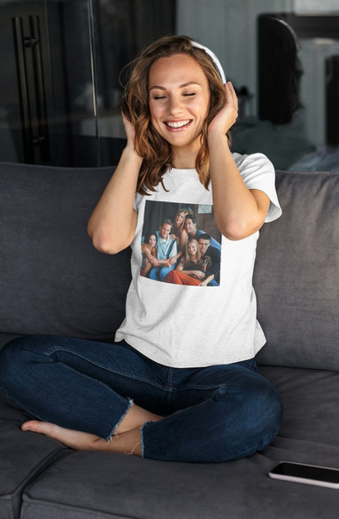 Bluzka damska z naszywką Friends squad 2