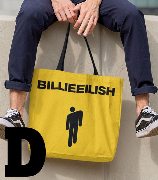 Torba na ramię BILLIE EILISH FULLPRINT z Polski WZORY