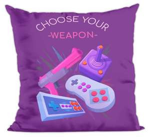 Poduszka CHOOSE YOUR WEAPON