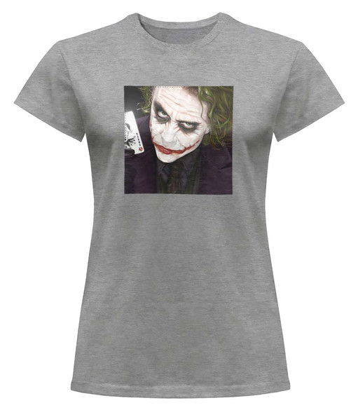 Bluzka damska z naszywką Joker Heath Ledger