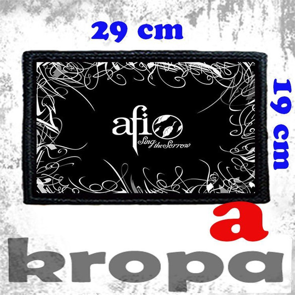 Naszywka duża na ubranie AFI