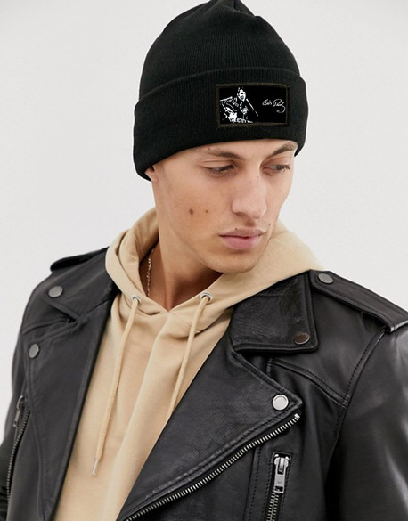 Czapka zimowa z naszywką  ELVIS PRESLEY