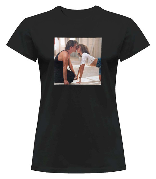 Bluzka damska z naszywką Dirty Dancing Kiss