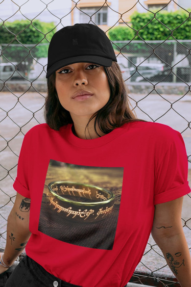 Koszulka z naszywką Lord of the Rings –Ring