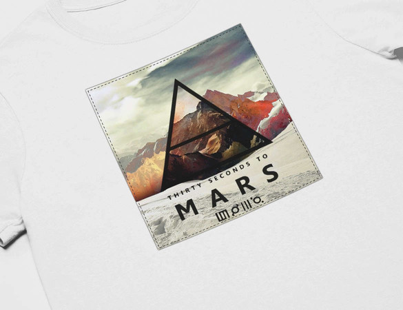 Koszulka z naszywką 30 Seconds To Mars 4