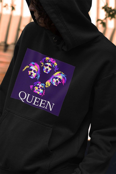 Bluza z naszywką Queen Bohemian R.Violet