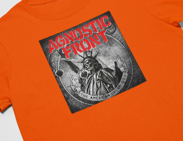Koszulka z naszywką Agnostic Front  02