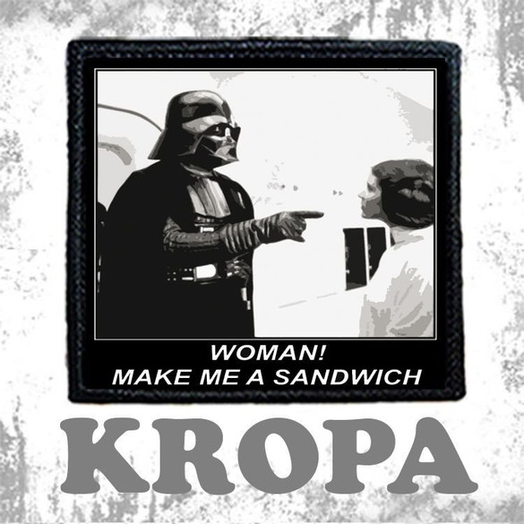 Naszywka Woman Make Me A Sandwich!