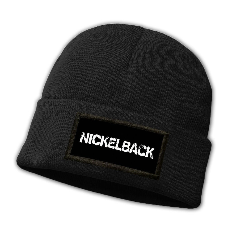 Czapka zimowa z naszywką NICKELBACK