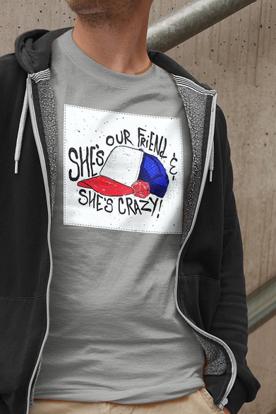 Koszulka z naszywką Stranger Things Cap