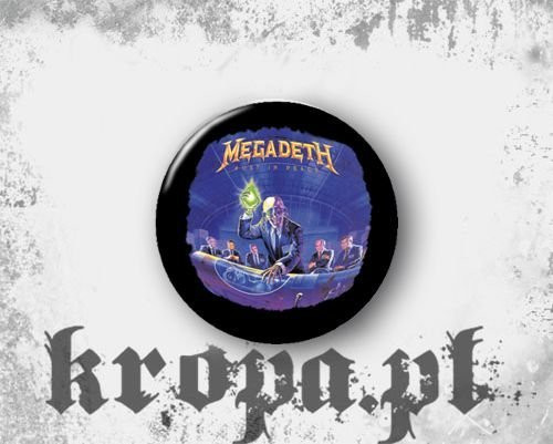 Przypinka MEGADETH - RUST IN PEACE