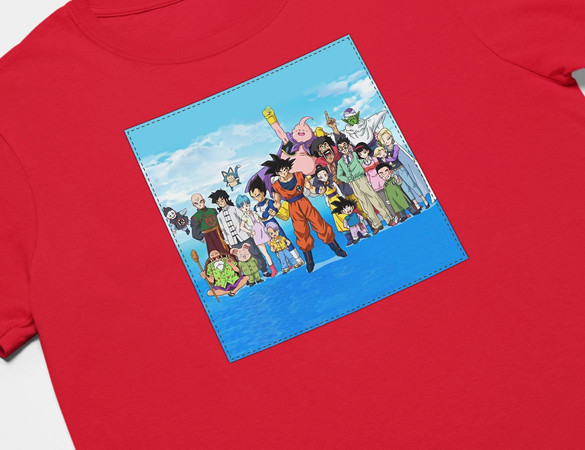Koszulka z naszywką Dragon Ball 07