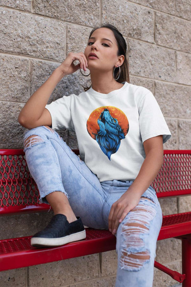 Koszulka WILK KRWAWY KSIĘŻYC BLOOD MOON