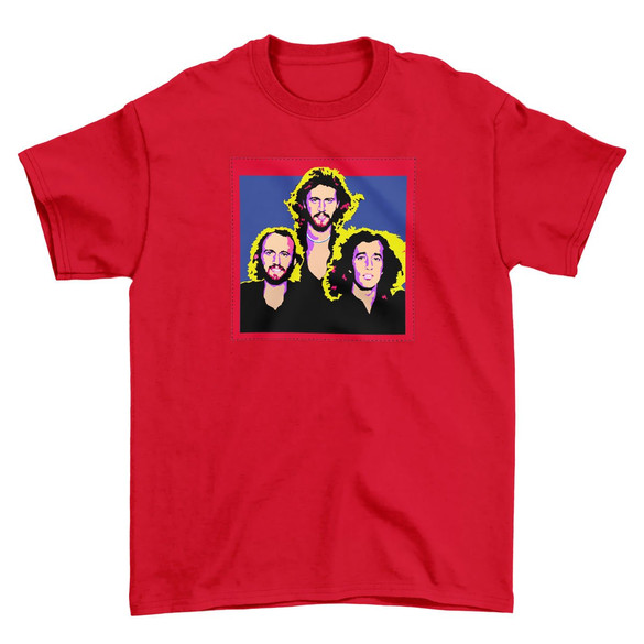 Koszulka z naszywką  Bee Gees  02