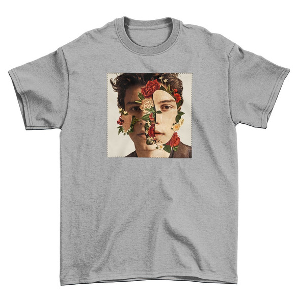 Koszulka z naszywką Shawn Mendes light