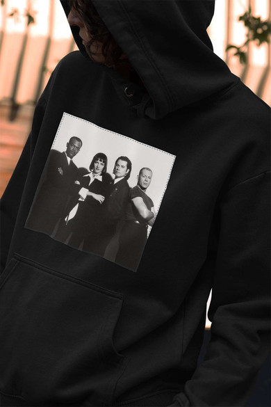 Bluza z naszywką Pulp Fiction Squad 01