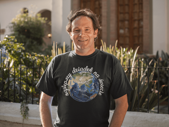 Koszulka na Dzień Dziadka NAJLEPSZY DZIADEK +imię