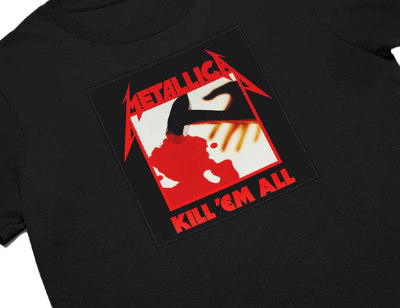 Koszulka z naszywką Metallica Kill...