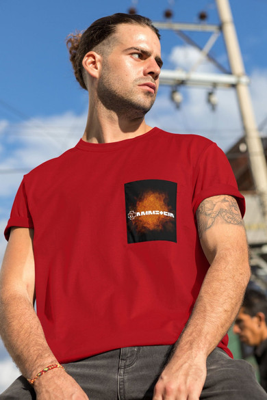 Koszulka z kieszonką RAMMSTEIN 01