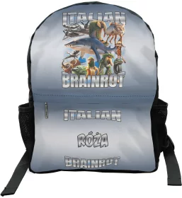 Plecak szkolny Italian Brainrot Ekipa Stworków włoskich brainrotów