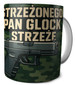 Kubek dla strzelca Strzeżonego Pan glock strzeże 