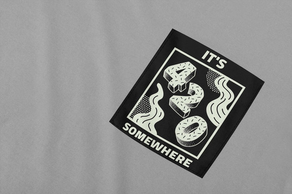 Koszulka z kieszonką 420