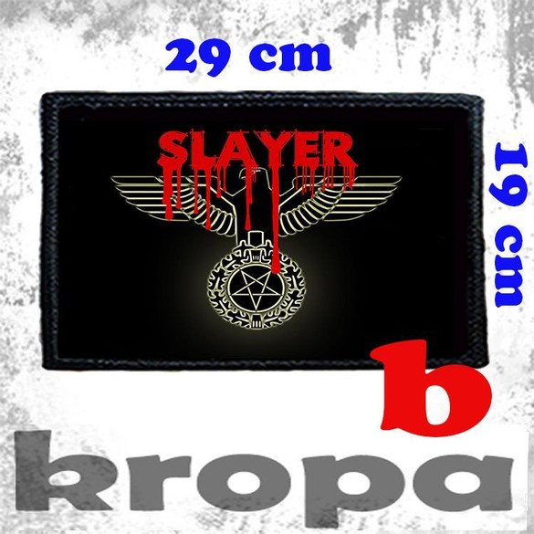 Naszywka duża na ubranie SLAYER