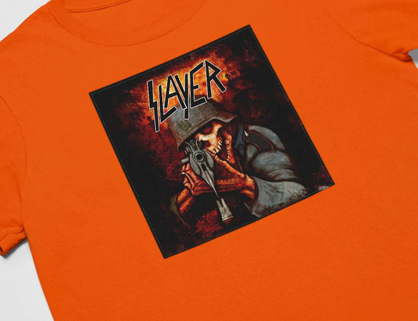 Koszulka z naszywką Slayer Demon