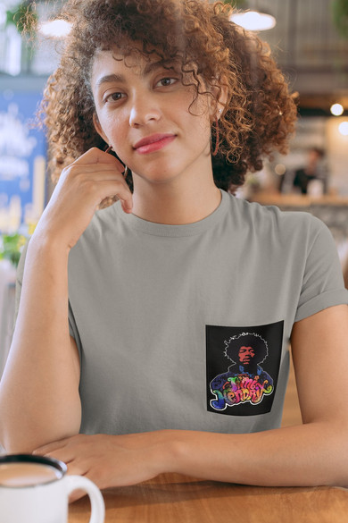 Koszulka z kieszonką JIMI HENDRIX