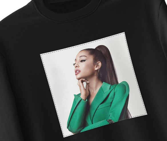 Bluza z naszywką ARIANA GRANDE 01