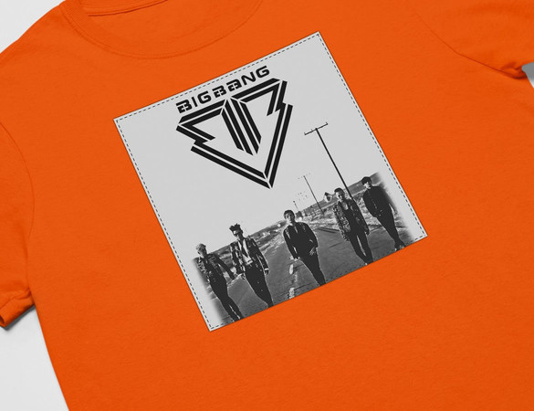 Koszulka z naszywką BIG BANG  band