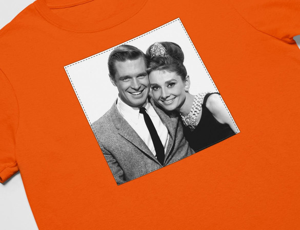 Koszulka z naszywką Breakfast at Tiffany's