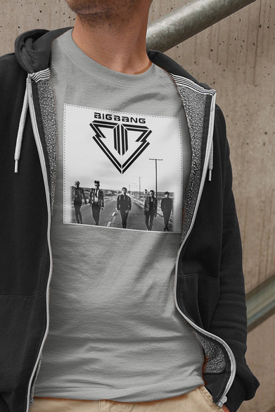 Koszulka z naszywką BIG BANG  band