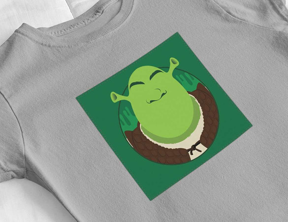 Bluzka damska z naszywką SHREK