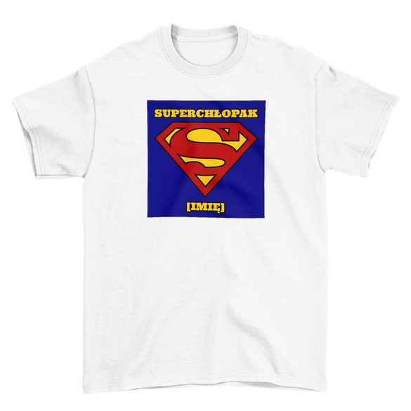 Koszulka z naszywką na Walentynki TWÓJ NAPIS