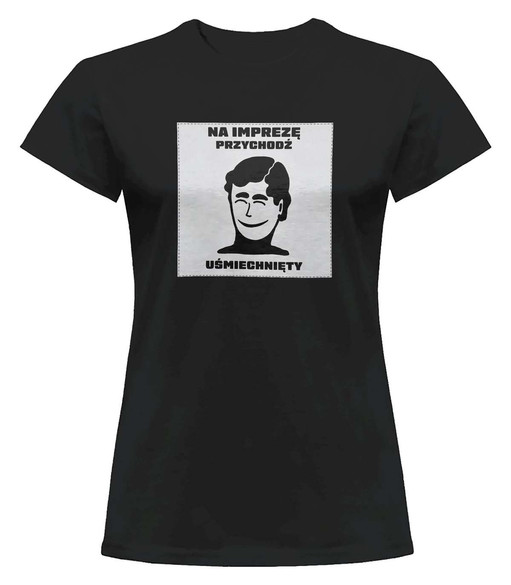 Bluzka damska z naszywką PRL- Impreza
