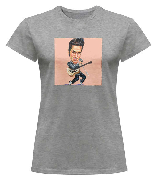 Bluzka damska z naszywką Elvis Presley 02