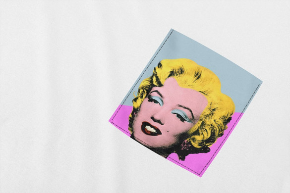 Koszulka z kieszonką MARILYN MONROE