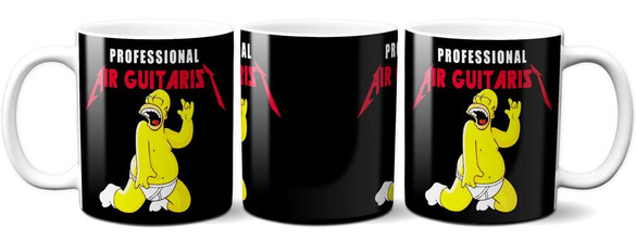 Kubek PROFESSIONAL AIR GUITARIST na Prezent +imię