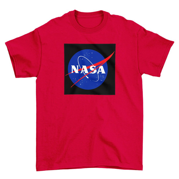 Koszulka z naszywką NASA logo