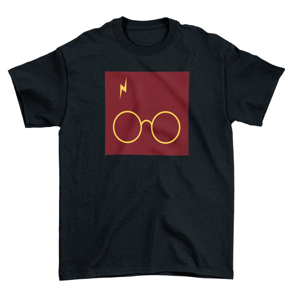 Koszulka z naszywką  Harry Potter glasses