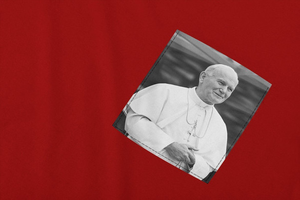 Koszulka z kieszonką Jan Paweł II 02