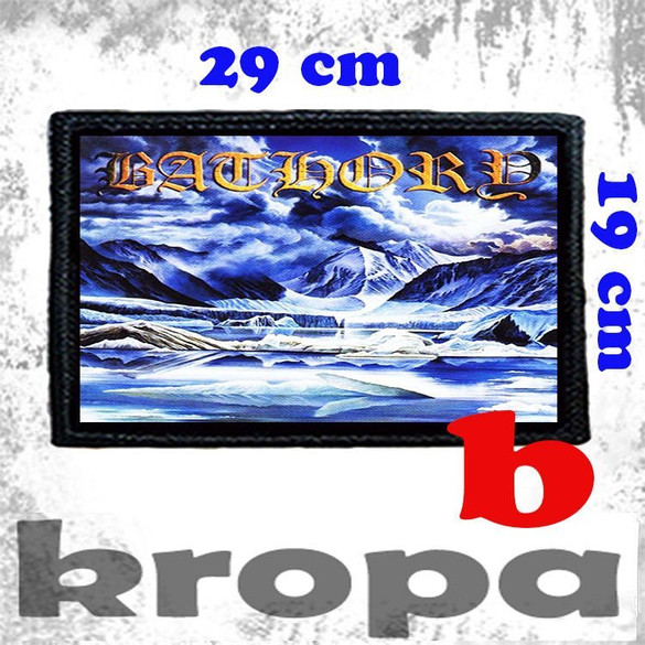 Naszywka duża na ubranie BATHORY