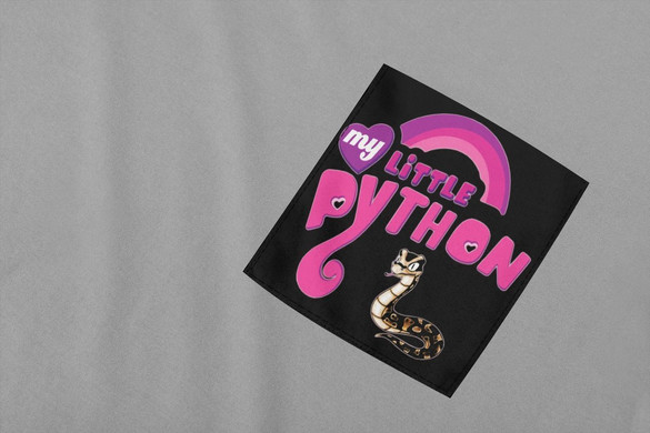 Koszulka z kieszonką My Little Python