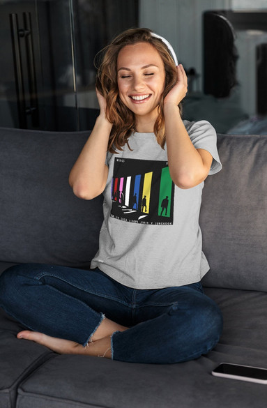 Bluzka damska z naszywką BTS Wings