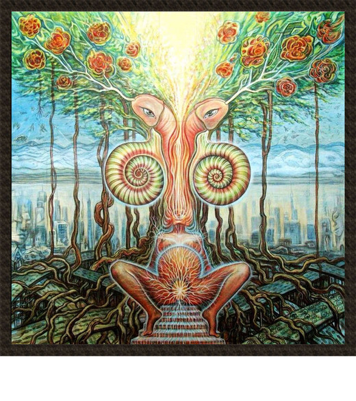 Naszywka Wizjonerska Psychodeliczna 410